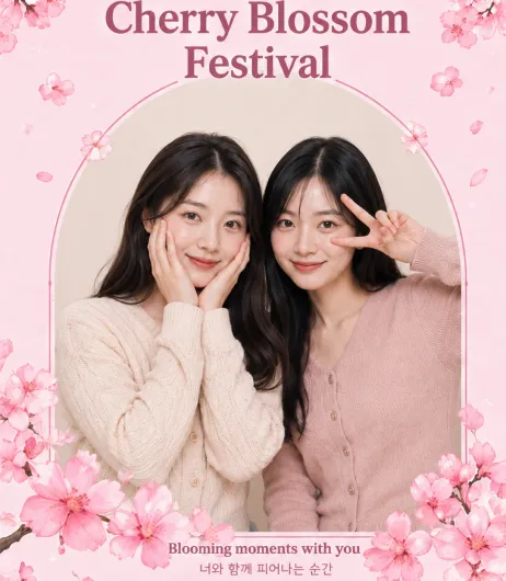 스노우데이 x 톤핏 포스터
